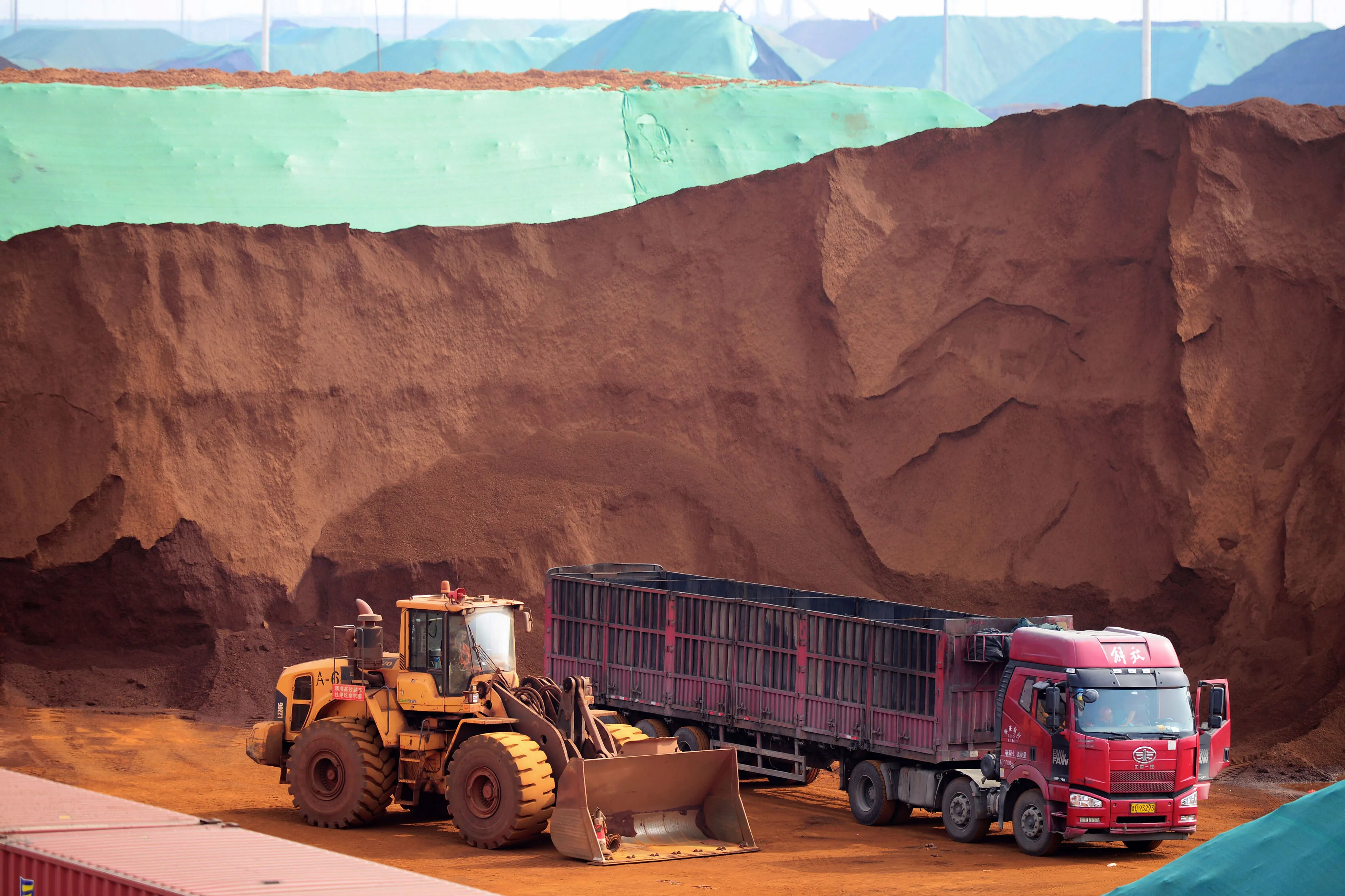 Digging their own hole.