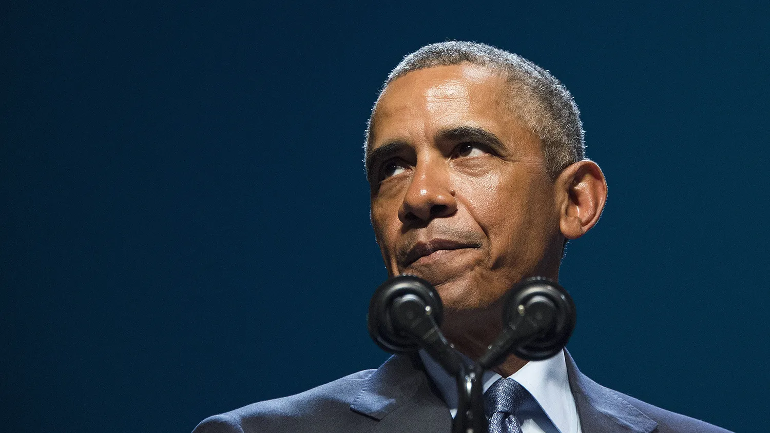 US President Barack Obama speaks during the National Clean Energy Summit 8.0 in Las Vegas, Nevada, August 24, 2015.
