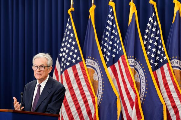 Fed Chair Powell Holds News Conference Following FOMC Rate Decision