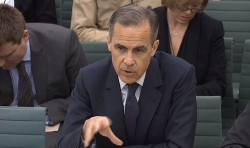 Mark Carney gives evidence to the Treasury Select Committee on March 8.