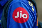 The Jio logo. Photographer: Dhiraj Singh/Bloomberg