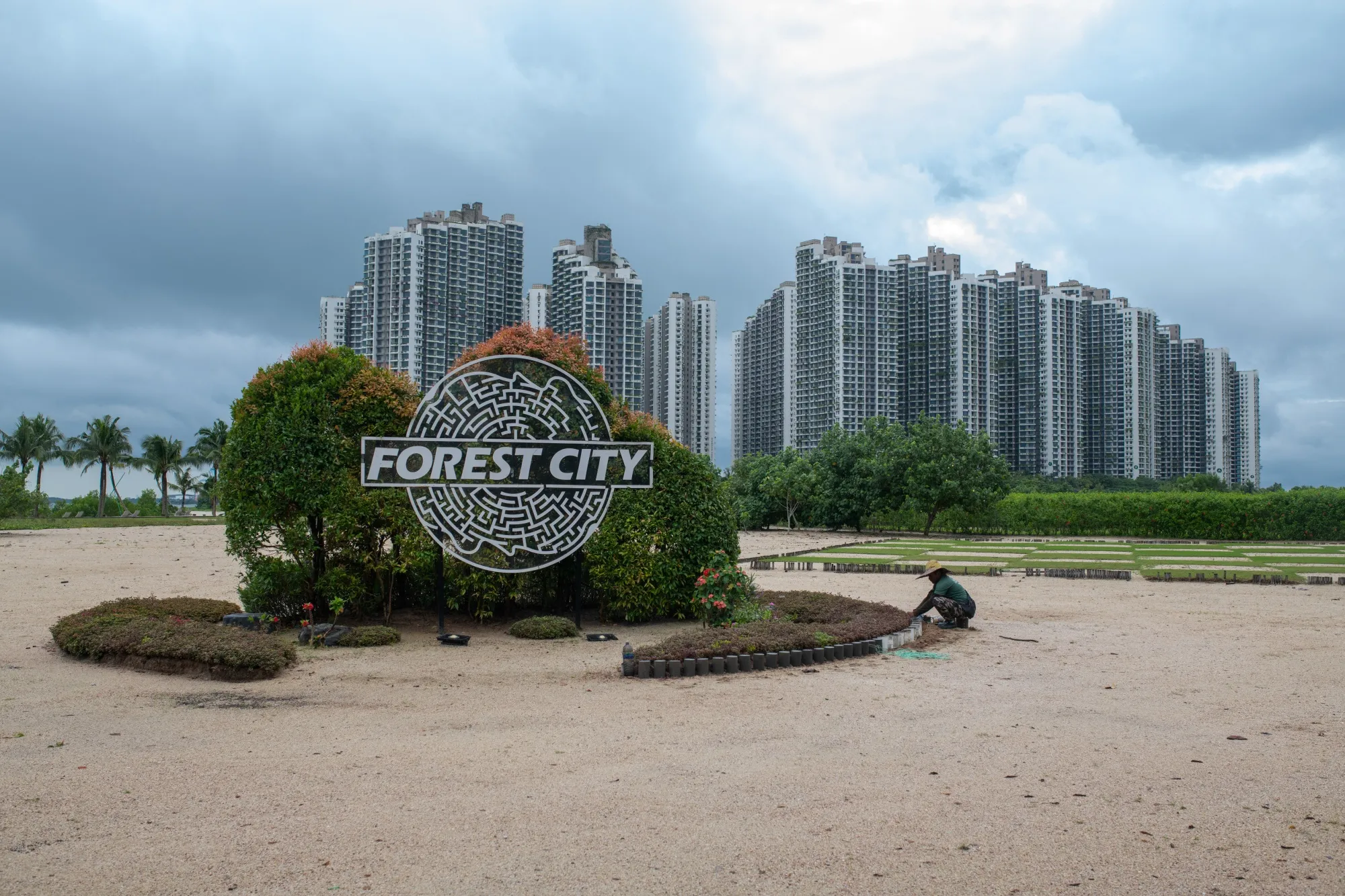 Forest City in Iskandar Puteri, Malaysia.