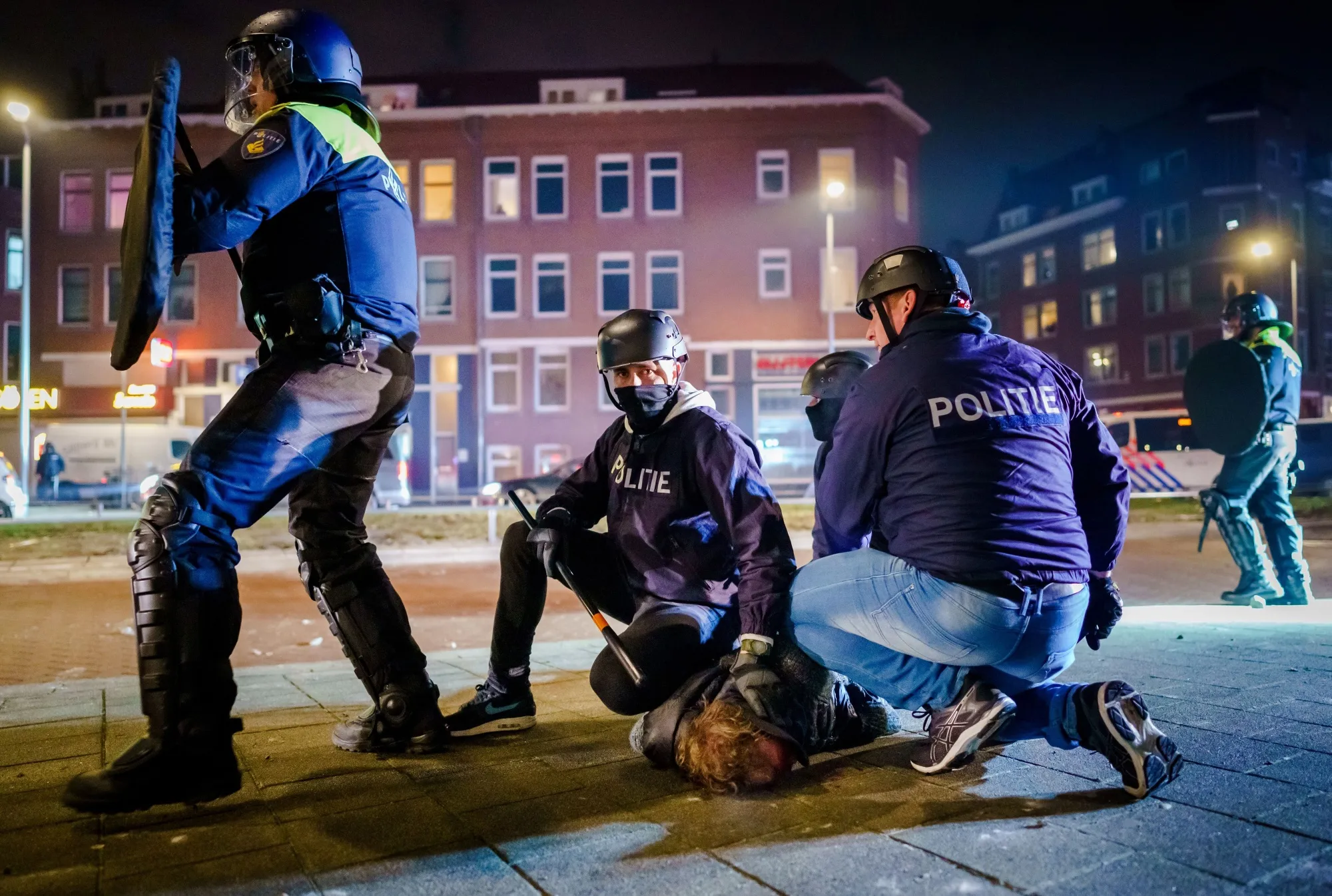 Police arrested more than 150 people after incidents in Amsterdam, Rotterdam and smaller Dutch cities on Monday.&nbsp;