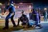 Police arrested more than 150 people after incidents in Amsterdam, Rotterdam and smaller Dutch cities on Monday. 