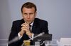 French President Emmanuel Macron speaks in Paris on Nov. 17.