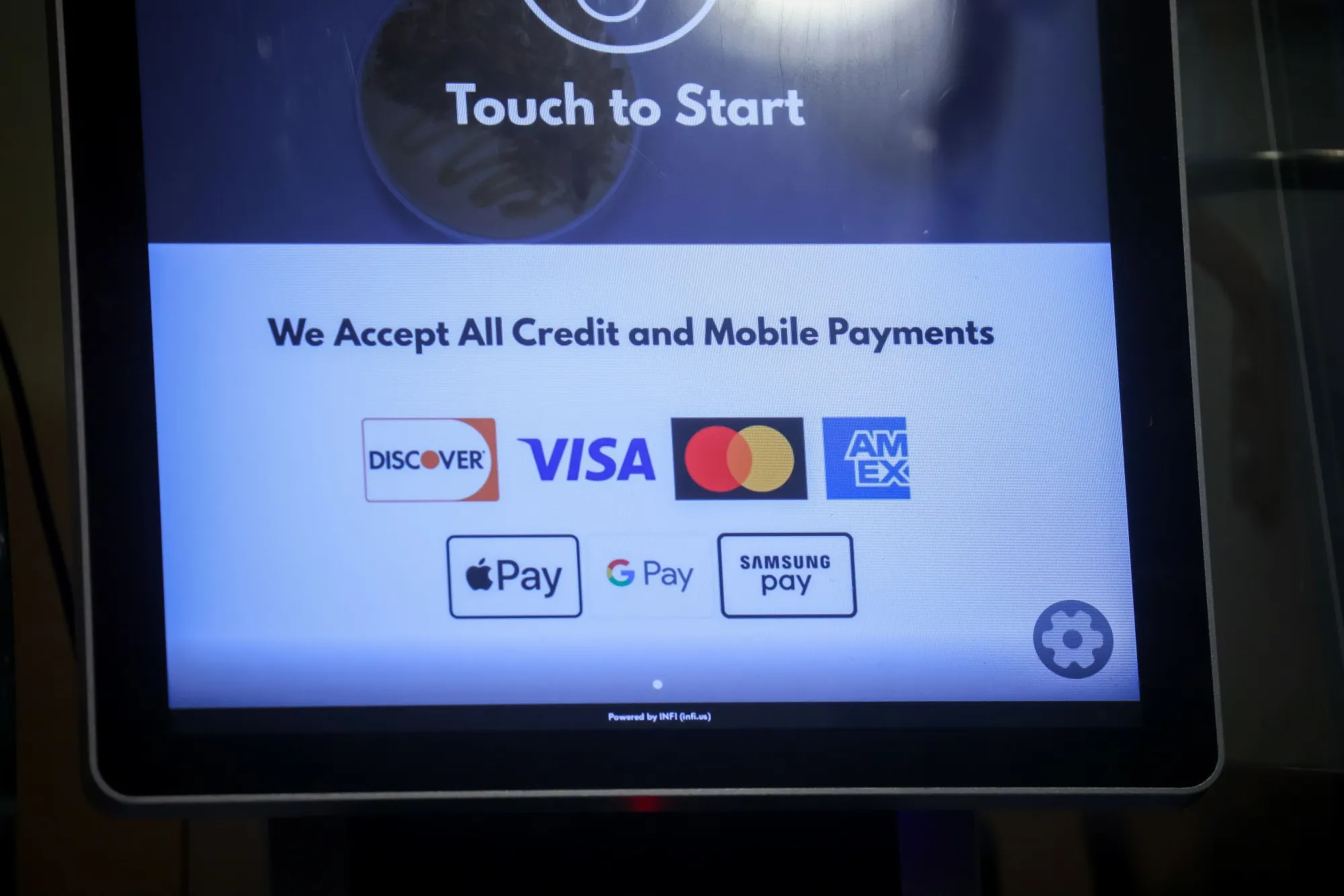 Credit card signage at a shop in New York, US, on Wednesday, Jan. 14, 2026. 