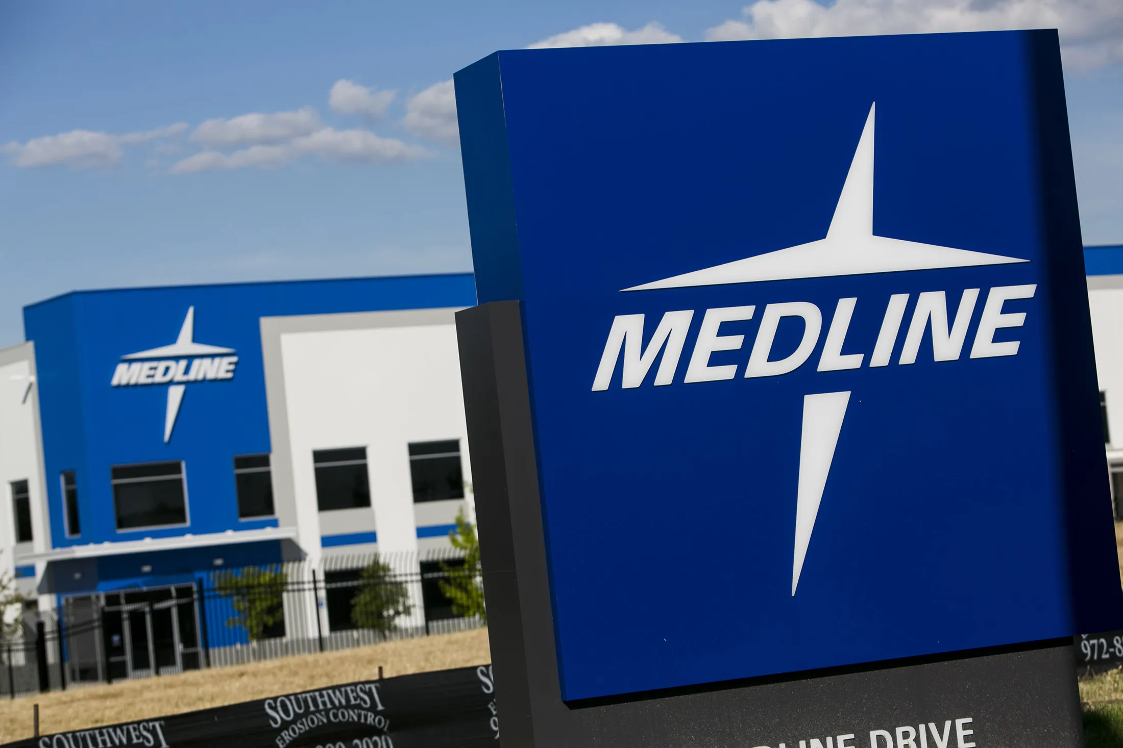 A Medline Industries facility in Wilmer, Texas.