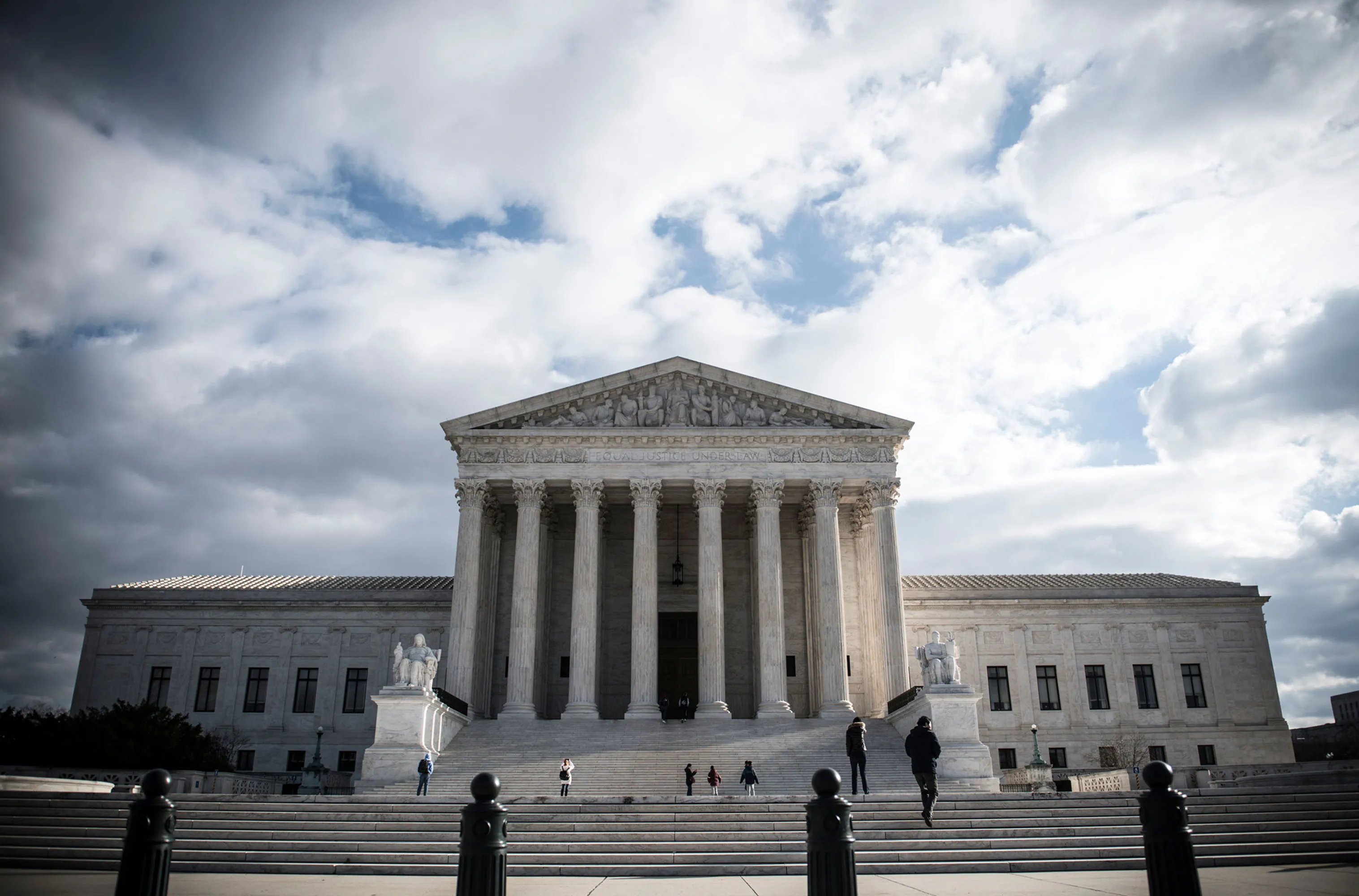 The Supreme Court Building in Washington DC.