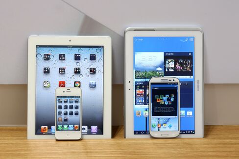 Apple and Samsung Products