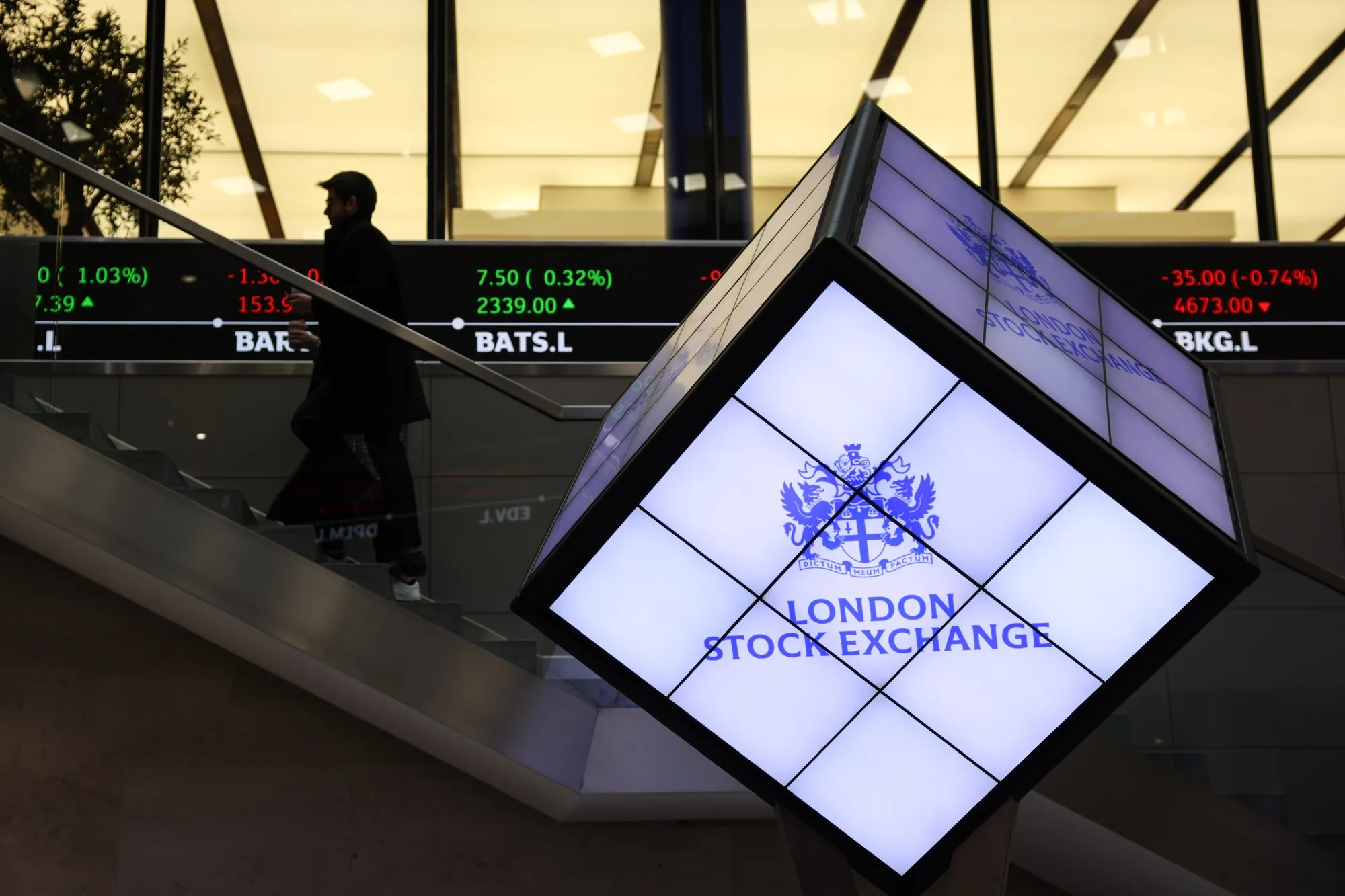 The London Stock Exchange Group&nbsp;in London.&nbsp;