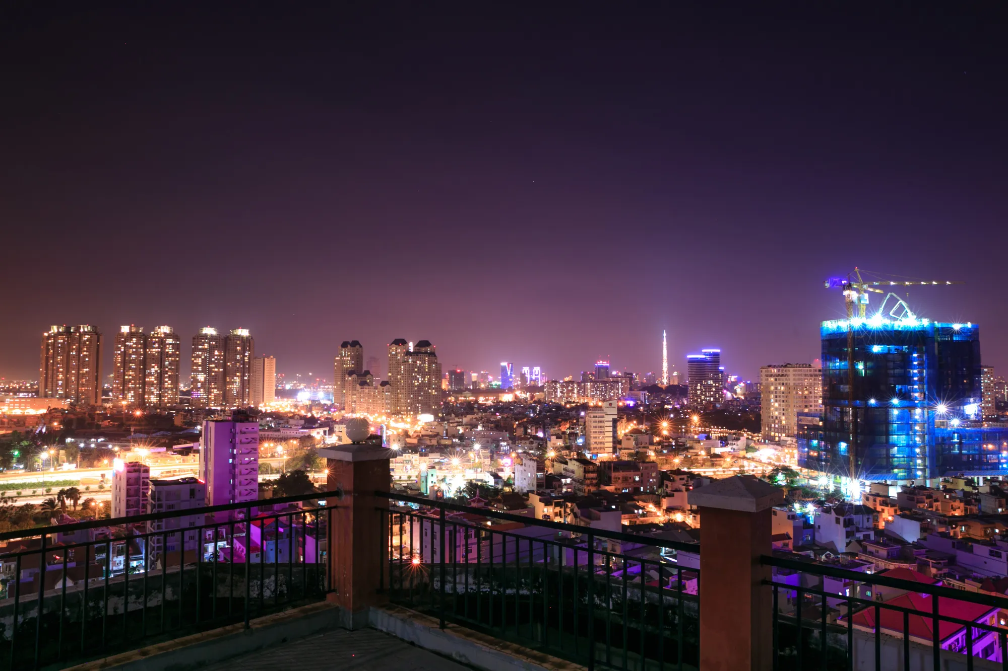 New construction in Ho Chi Minh City. Vietnam offers fat brokerage commissions and no shortage of animal spirits.