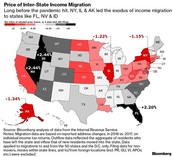 Even Before Covid 2,600 People a Week Were Leaving New York City