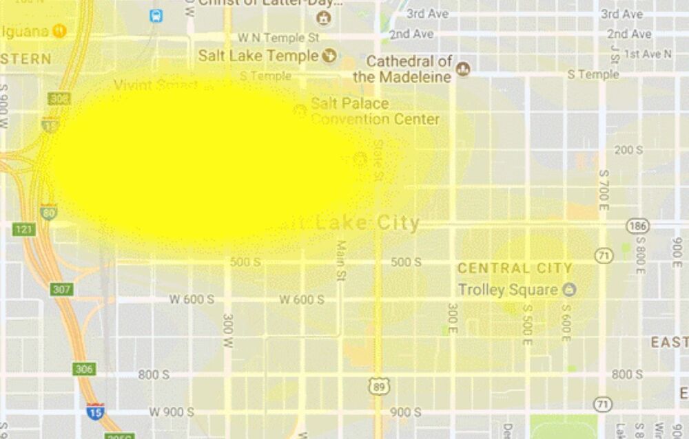Mapping Drug Crime Concentration In Salt Lake City Bloomberg