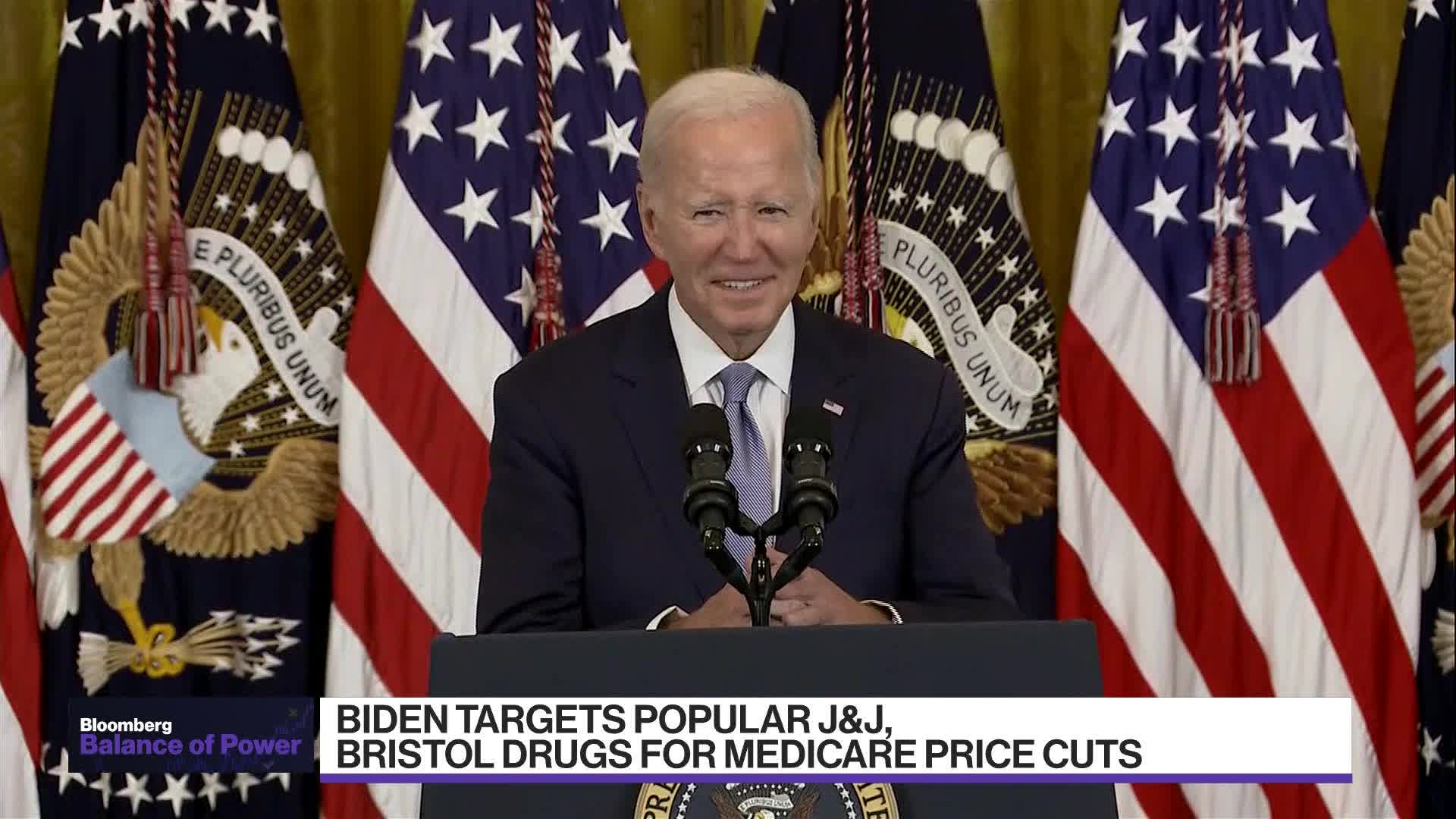 Watch Biden Targets Prescription Drugs For Medicare Price Cuts - Bloomberg