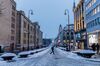 A pedestrian crosses Karl Johans Gate, the main shopping street in Oslo, Norway, on Wednesday, Feb. 6, 2019. Norway will release its latest GDP figures on Friday.