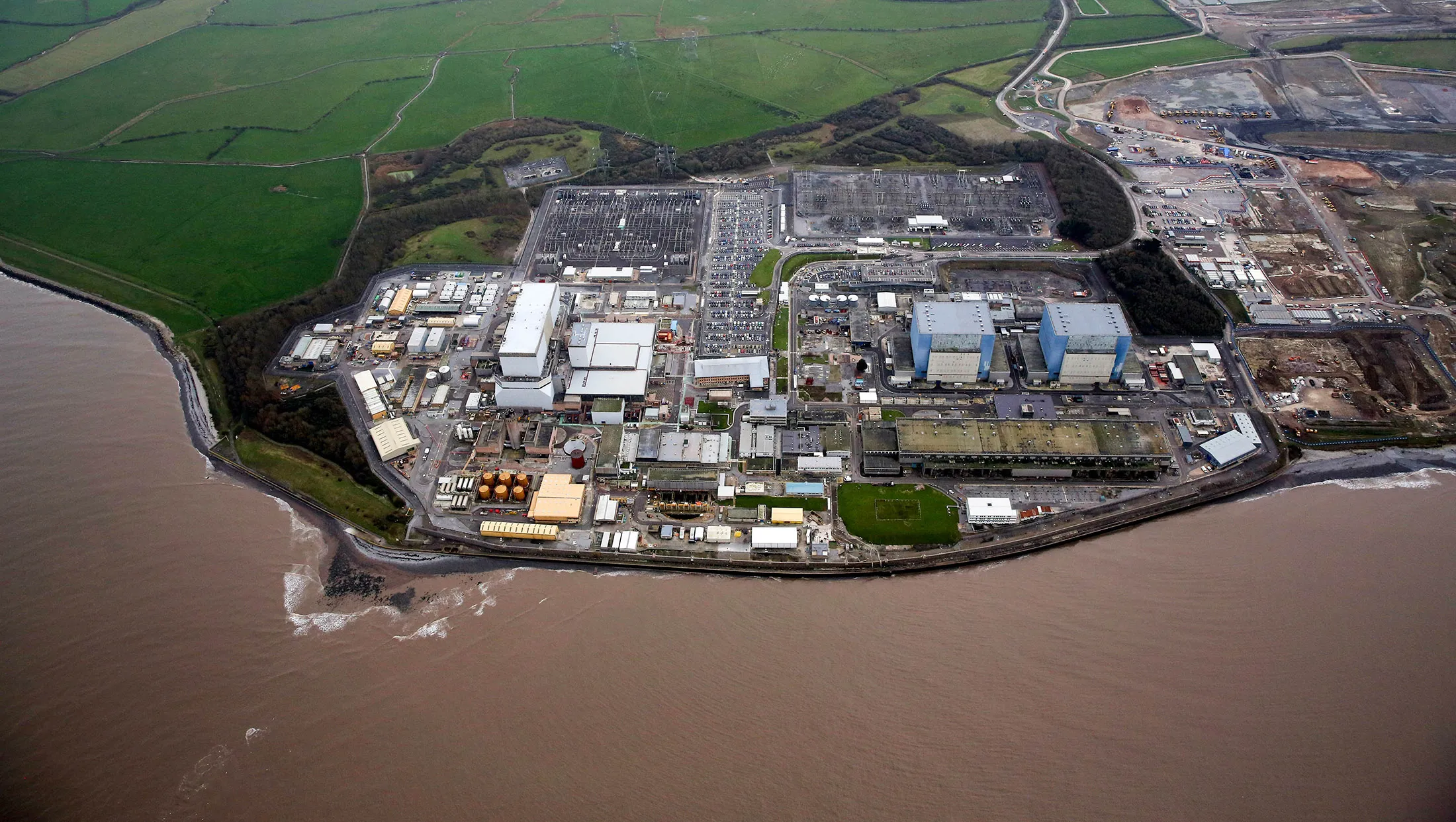 Hinkley Point B nuclear power station.
