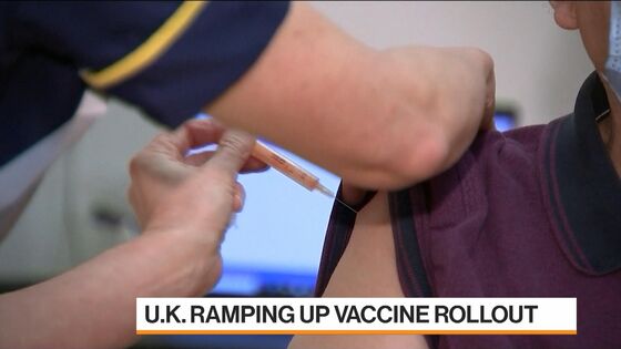 U.K. Ramps Up Covid Vaccine Rollout as Hospitals Feel Strain
