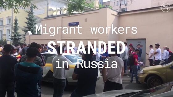 Virus Leaves Thousands of Migrant Workers Stranded in Russia