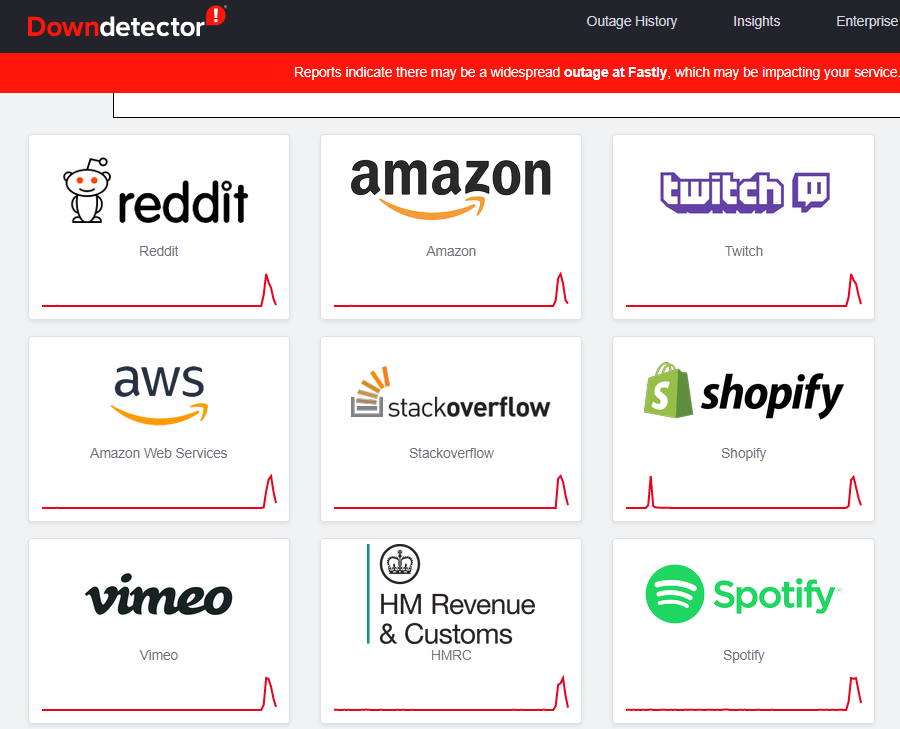 relates to 世界のウェブサイトで大規模な通信障害、ファストリ―がサービス復旧