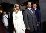 Ivanka Trump and Donald Trump Jr. during the 58th presidential inauguration in Washington, D.C., on&nbsp;Jan. 20, 2017.