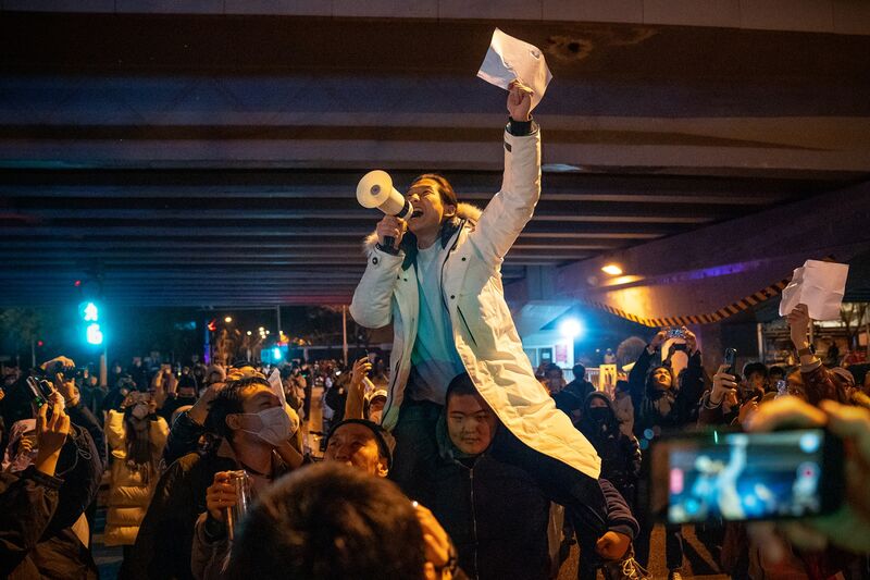 China Covid Unrest Boils Over as Citizens Defy Lockdown Efforts