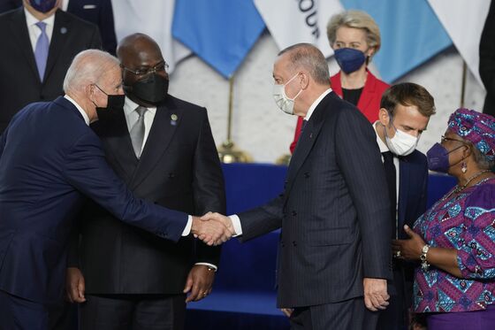 Erdogan Calls Biden Talks ‘Positive’ on Fighter Jet Tensions