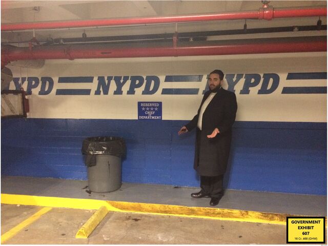 Reichberg in a parking garage