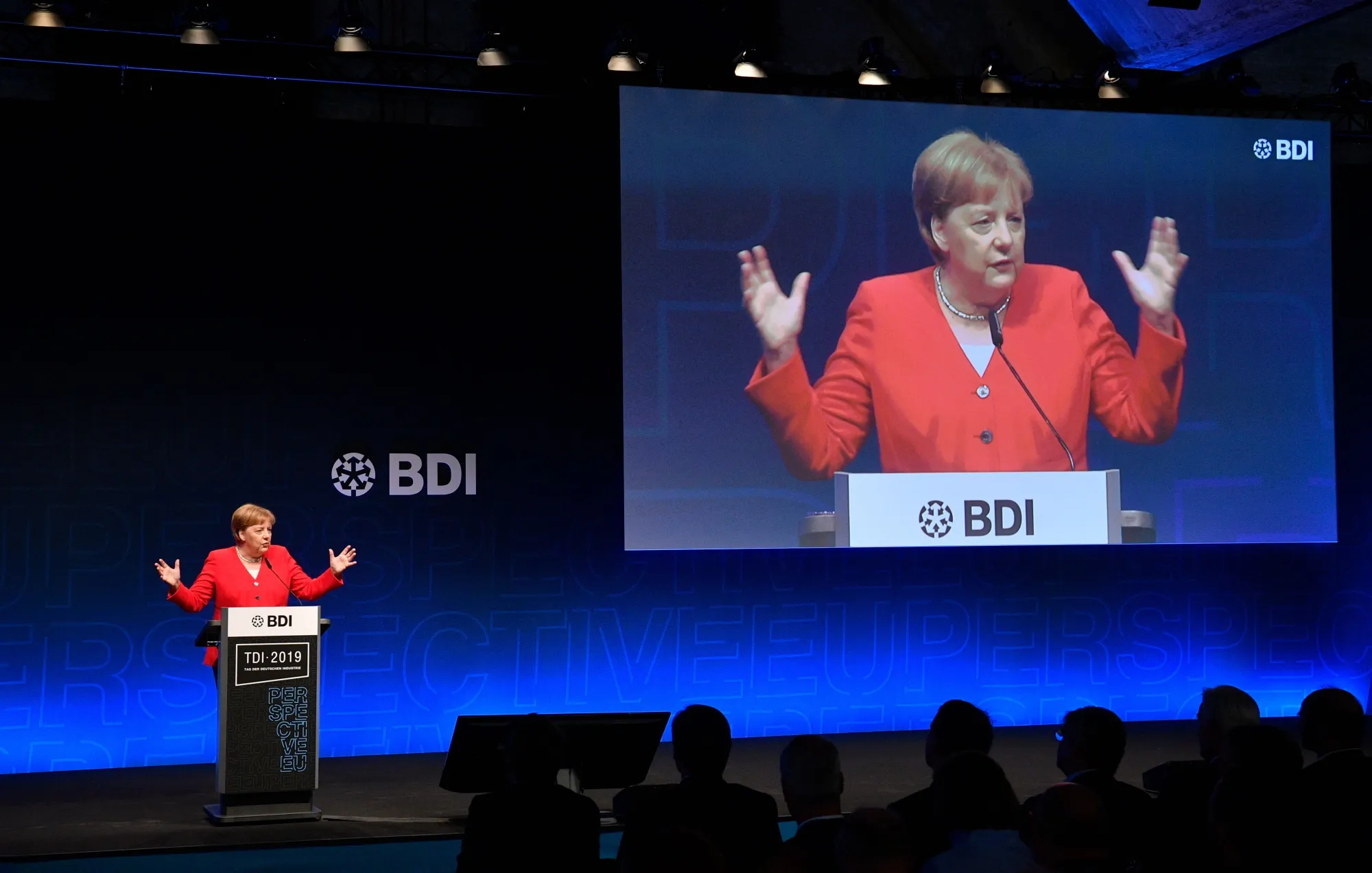 Angela Merkel in Berlin on June 4.
