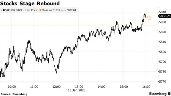 Stocks Stage Rebound