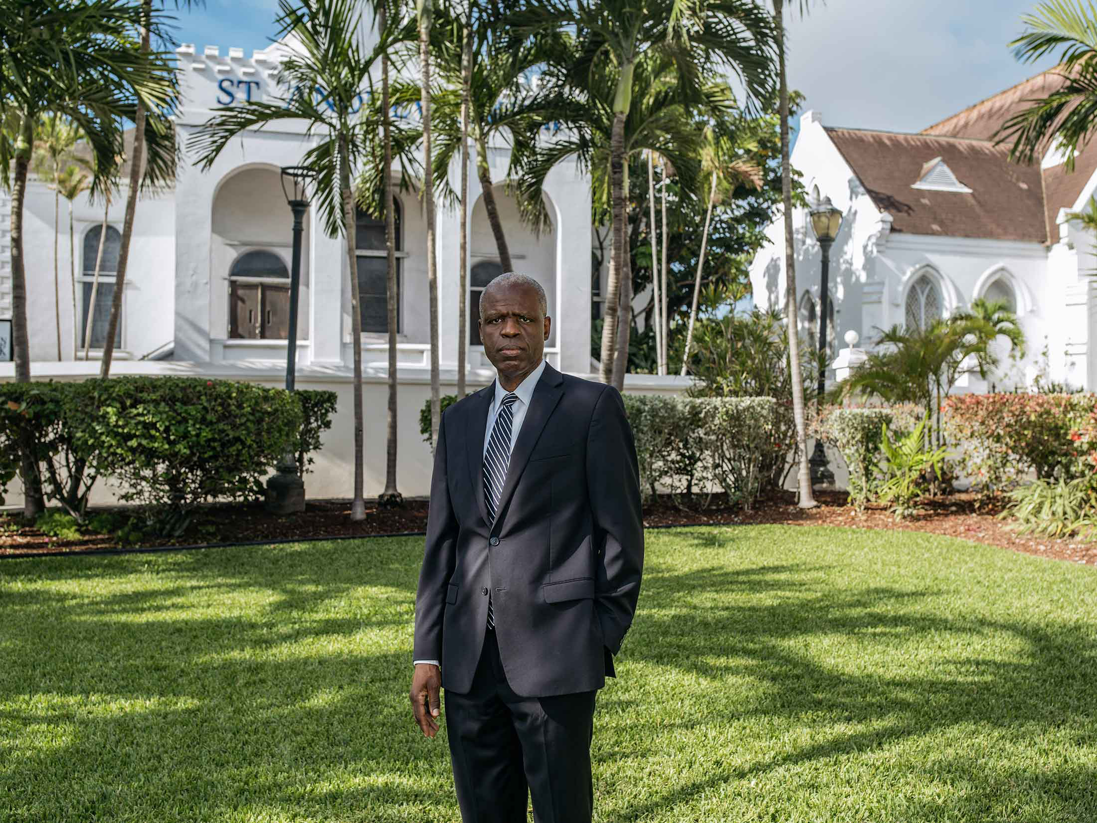 John Rolle, governor of the Central Bank of the Bahamas.