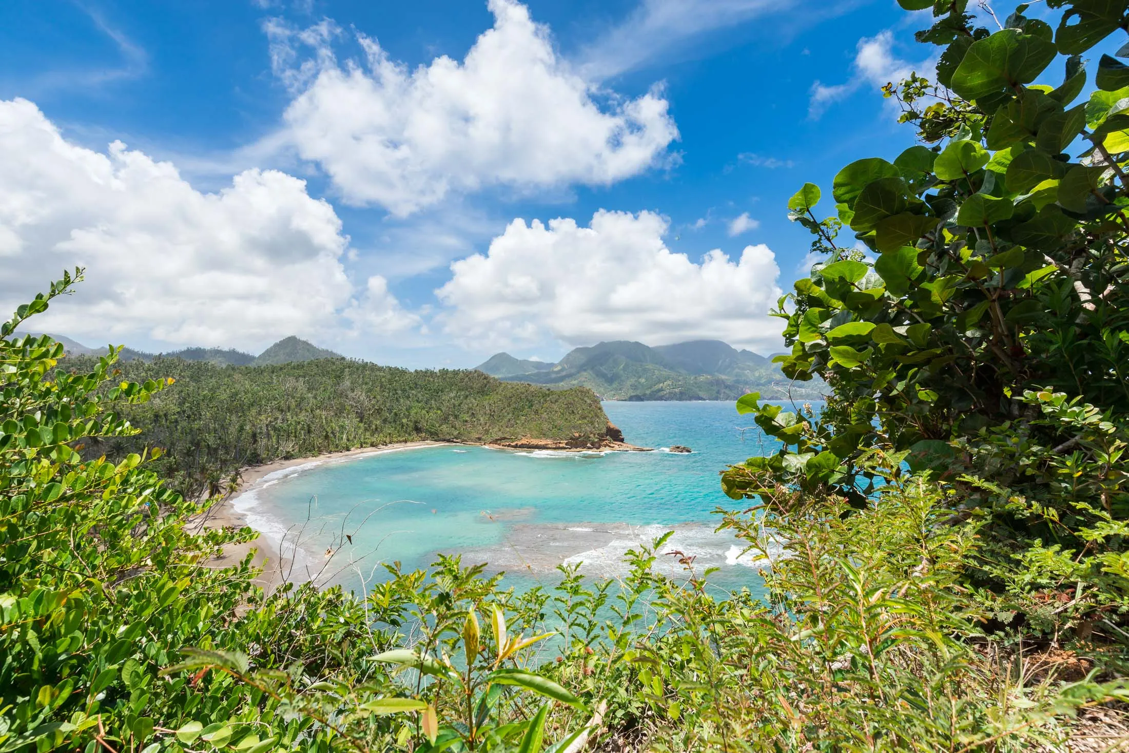Batibou Bay on Dominica’s north coast.