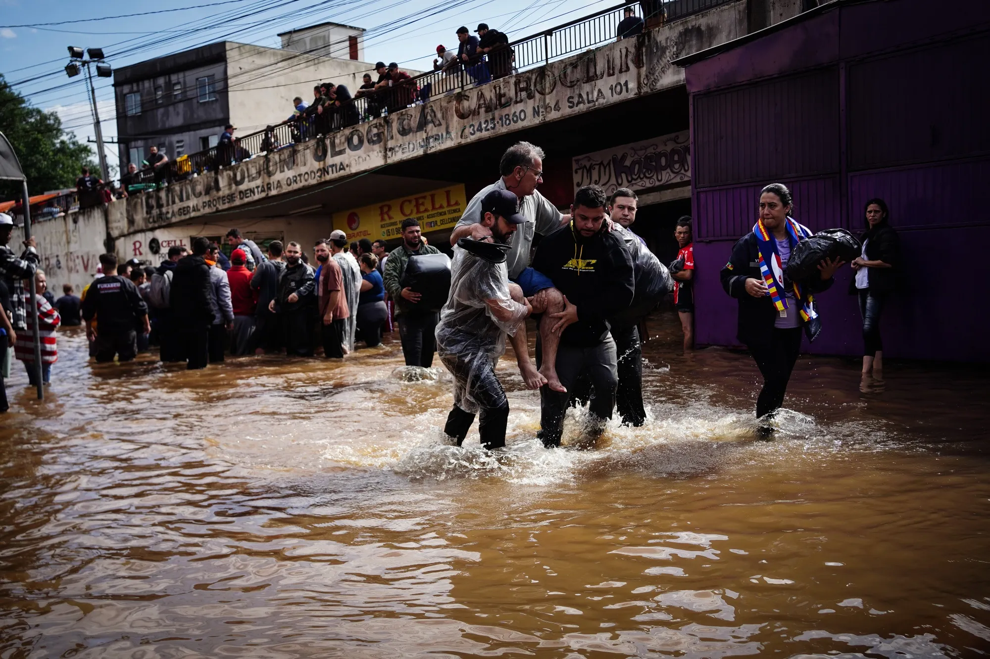 Enchentes causam devastação histórica no Sul, e vem mais chuva - Bloomberg, image size:2000x1332