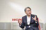 Toshihiro Mibe, chief executive officer Honda Motor Co., speaks during an interview at the compnay's Innovation Lab in Tokyo, Japan, on Tuesday, July 20, 2021. Mibe said Honda is open to working with others in different industries when it comes to developing software used in electric vehicles.
