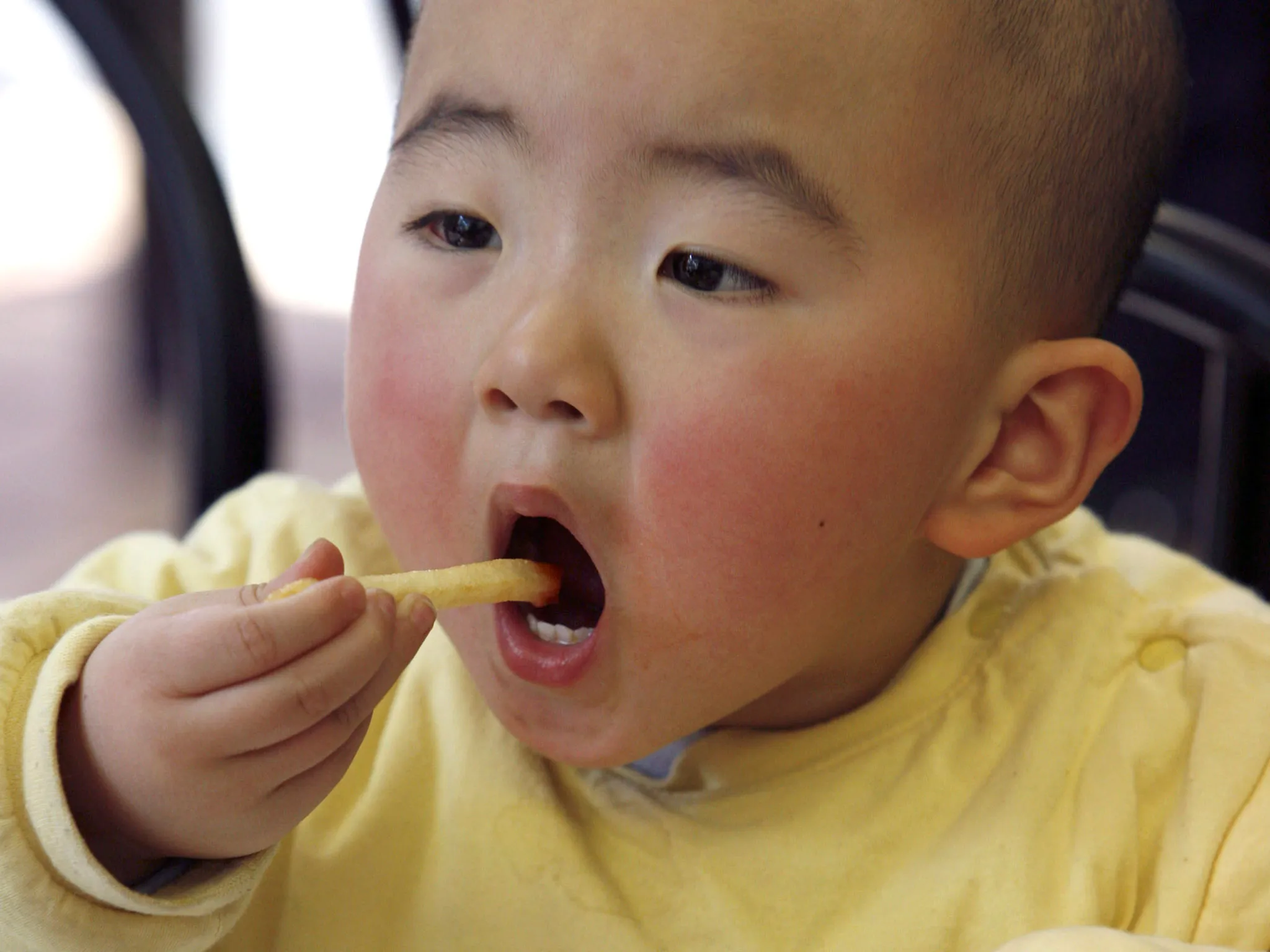 Potatoes might be popular at this McDonald's restaurant in Shanghai, but they aren't widely eaten in China
