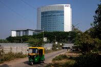 Adani Headquarters Building as Adani Shares Tumble After US Indictment, Scrapped Bond Sale