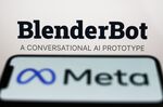 BlenderBot And Meta Company Photo Illustrations