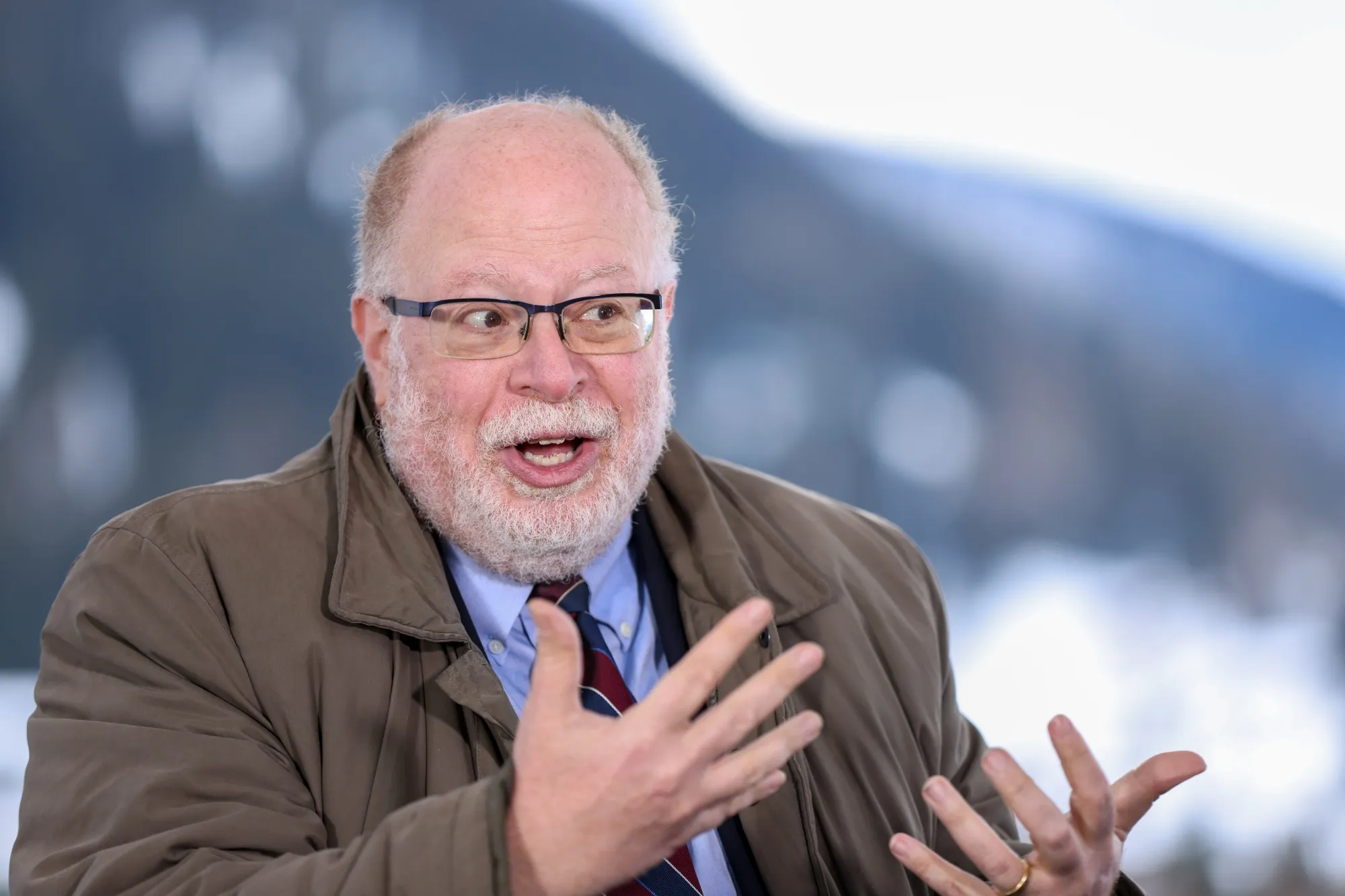 Adam Posen in Davos, on Jan. 18.