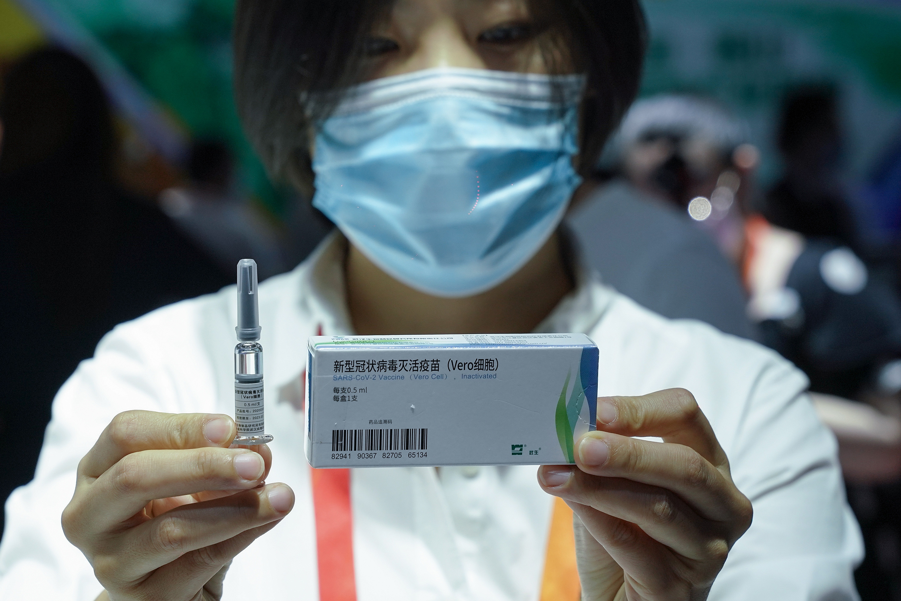 The China National Biotec Group (CNBG) coronavirus vaccine candidate.