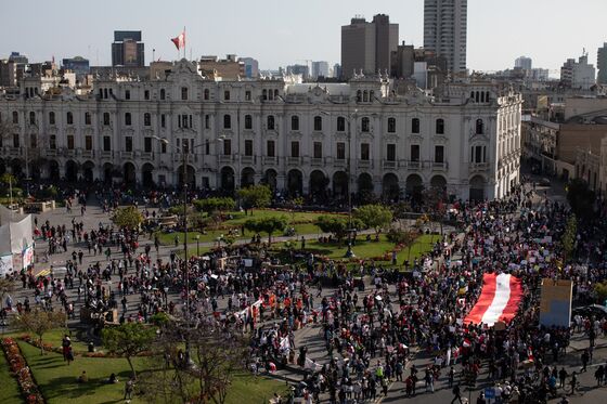 Peru’s Sagasti to Be Sworn In President After Congress Vote