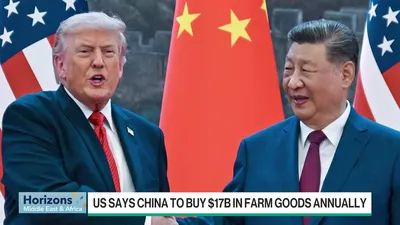 US Says China to Buy $17 Billion in Farm Goods Annually