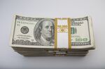 Stacks of U.S. $100 bills
