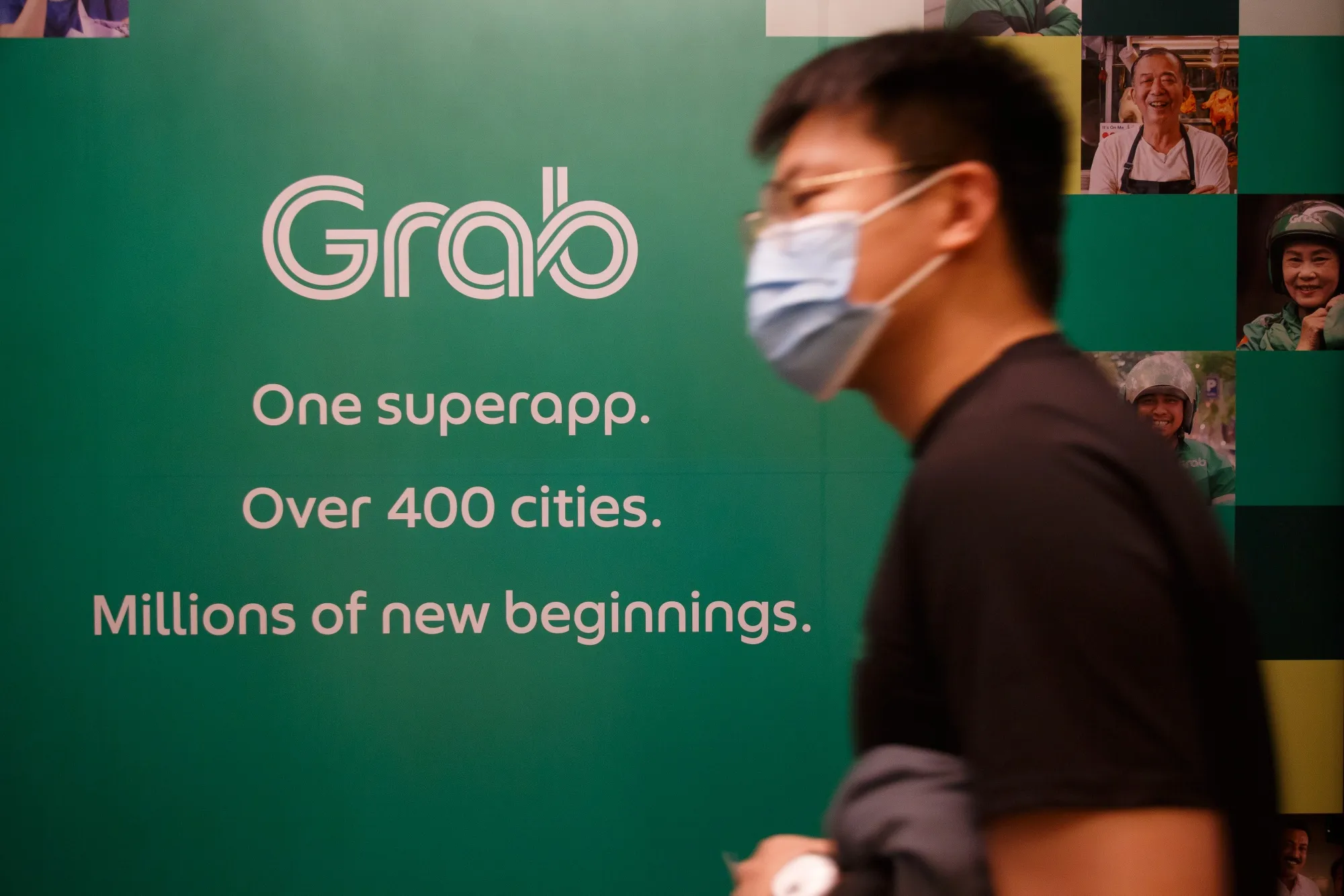 Grab Holdings is trading down since it went public by merging with a SPAC.
