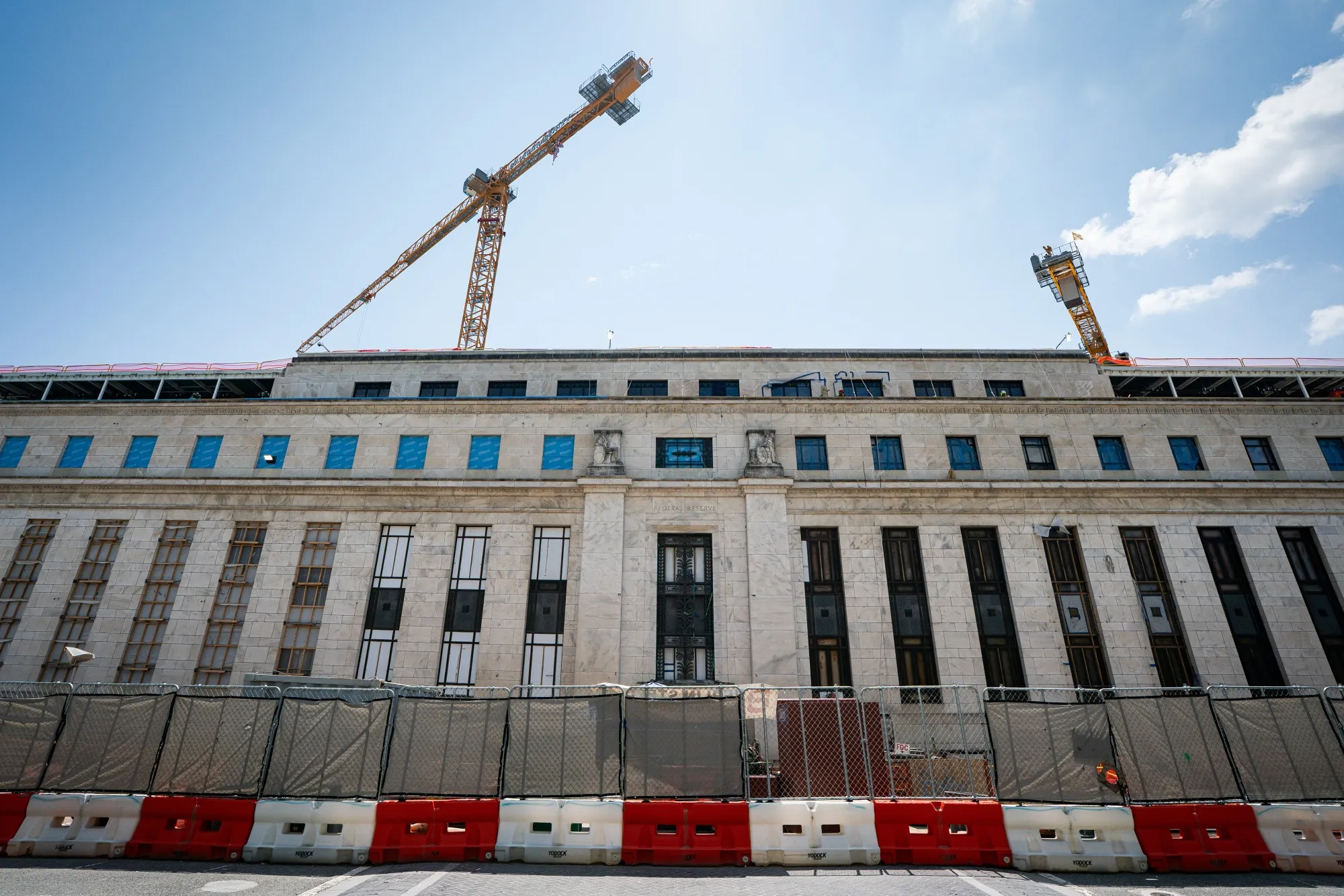 The Marriner S. Eccles Federal Reserve building on July 30.
