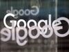 The Google Inc. company logo sits on revolving doors at the company's new U.K. headquarters at Six St Pancras Square in London, U.K., on Tuesday, June 21, 2016. The owner of the world's largest search engine built its new U.K. headquarters on 2.4 acres (1 hectare) of land that's part of a larger development by King's Cross Central LP near the Eurostar rail link to mainland Europe.