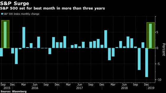 U.S. Equities Rally to Best Month in Three Years: Markets Wrap