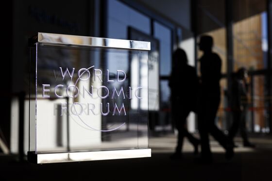 Jamie Dimon Sits Among the Gender Fringe at Davos's Equality Lounge