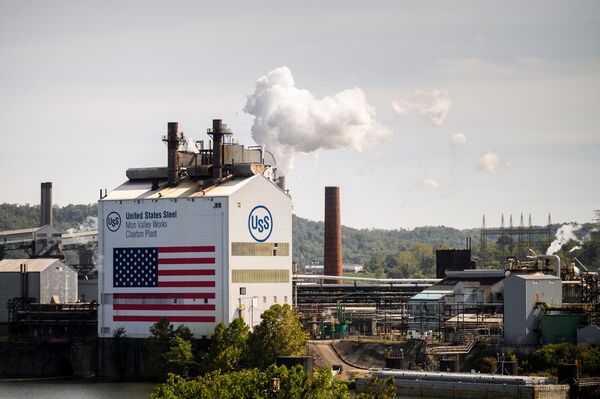 The US Steel Corp. Clairton Coke Works facility in Clairton, Pennsylvania.