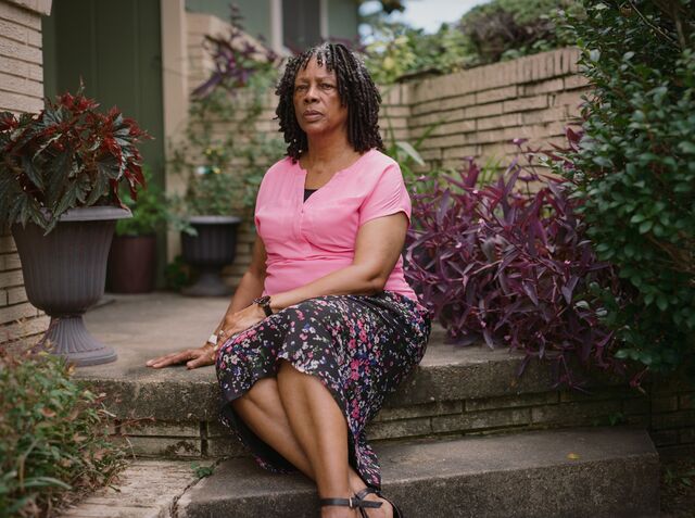 Charise Amos, Jared Graham’s mother, at her home in Jackson, Mississippi.
