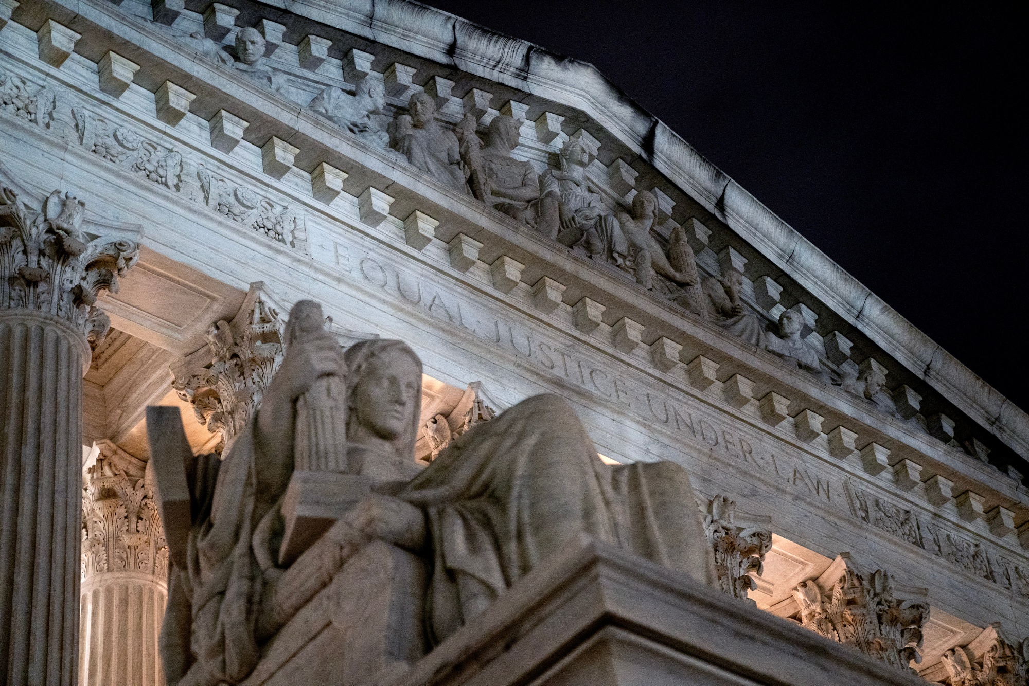 The US Supreme Court in Washington, DC, US