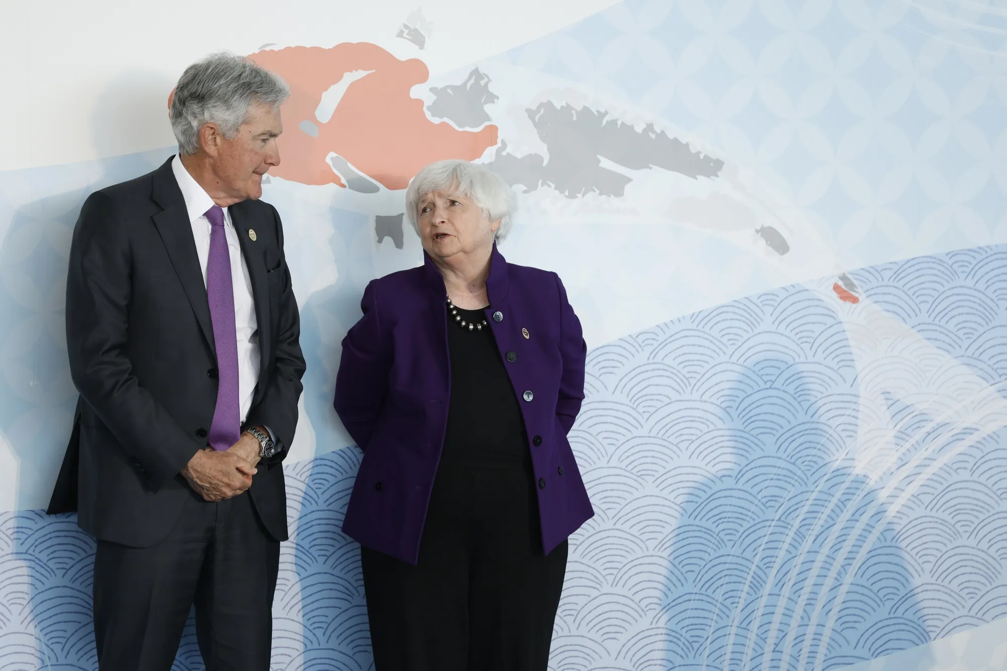 Fed Chairman Jerome Powell and Treasury Secretary Janet Yellen&nbsp;at the G-7 meeting. The US economy could use more finance expertise, not another labor specialist.